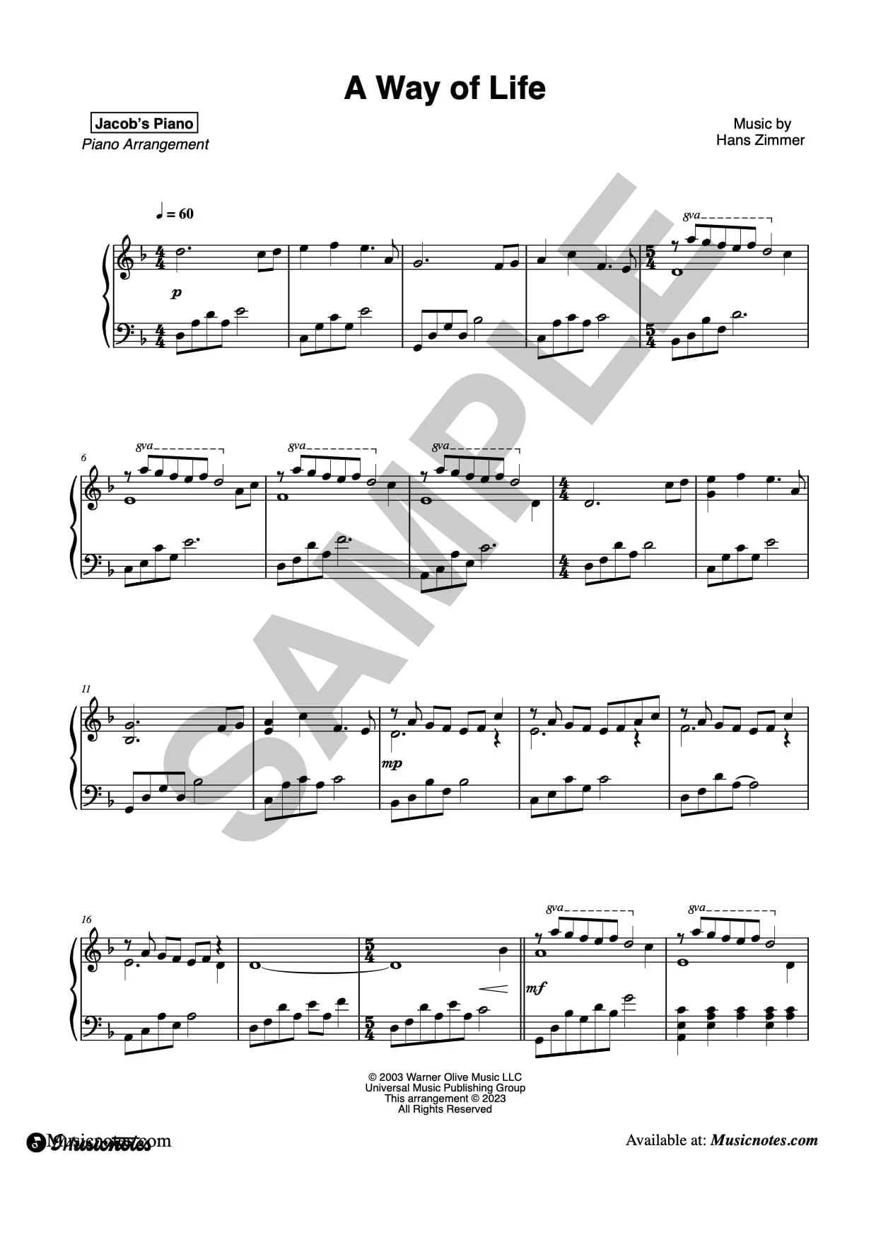 Sheet Music